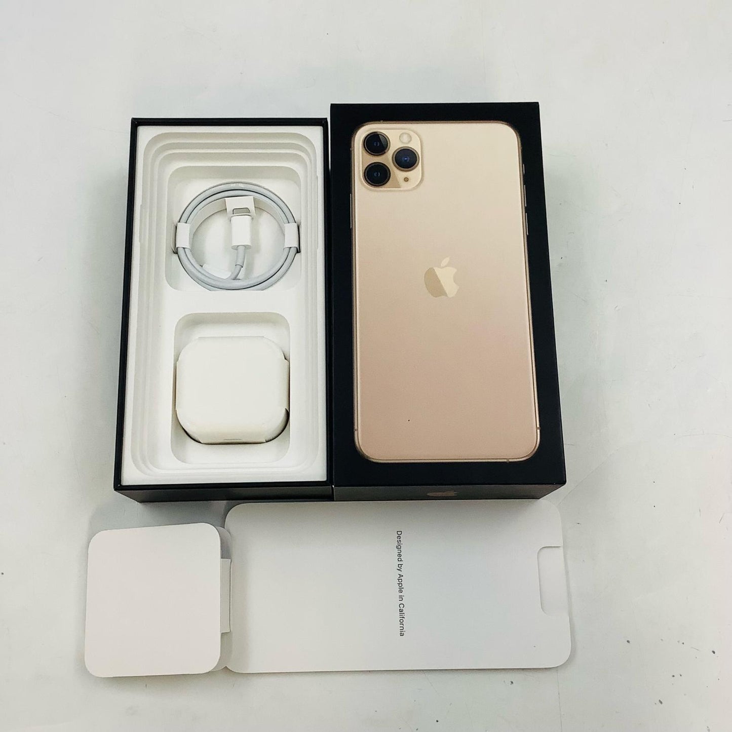 【全額返金保証】【最速発送】Apple iPhone iPhone 11 Pro Max 256GB ゴールド SIMフリー 白ロム 動作確認済 75%