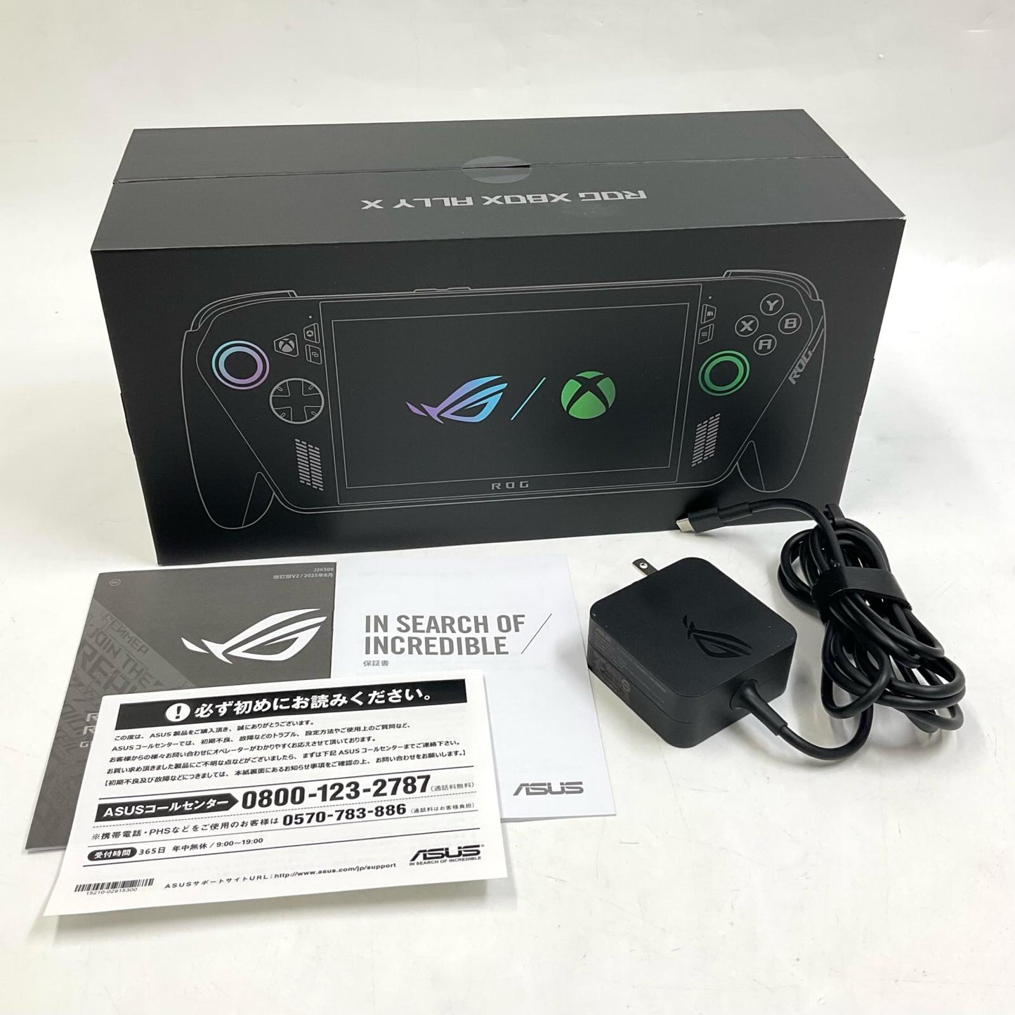 【全額返金保証】【最速発送】ASUS ROG Xbox Ally X RC73XA-Z2E24G1T AMD Ryzen AI Z2 Extreme 24GB M.2 SSD 1TB 95% 美品 動作確認済