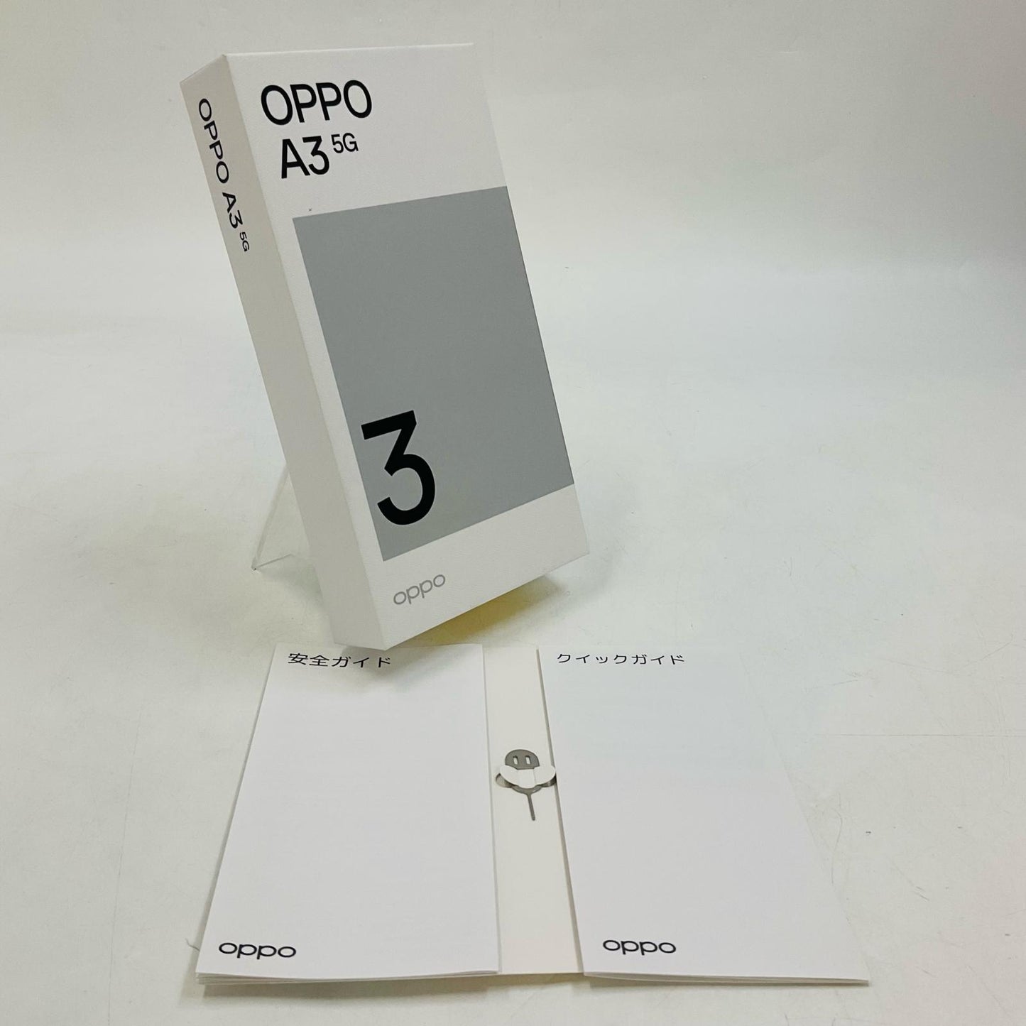 【全額返金保証】【最速発送】OPPO A 3 5G 128GB ブラック SIMフリー CPH2639 白ロム 美品 動作確認済