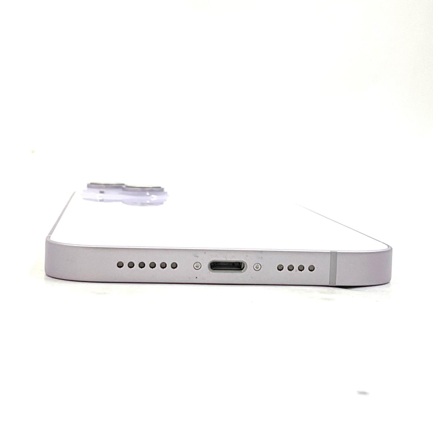 【全額返金保証】【最速発送】Apple iPhone iPhone 14 Plus 128GB パープル au SIMフリー 白ロム 動作確認済 90%