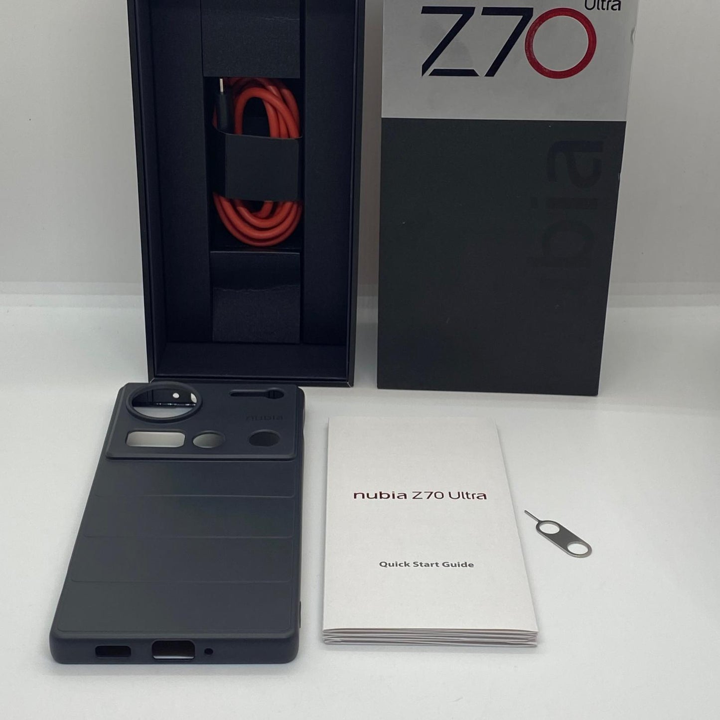 【全額返金保証】【最速発送】ZTE nubia Z70 Ultra 512GB ブラック SIMフリー NX733J 超美品 動作確認済