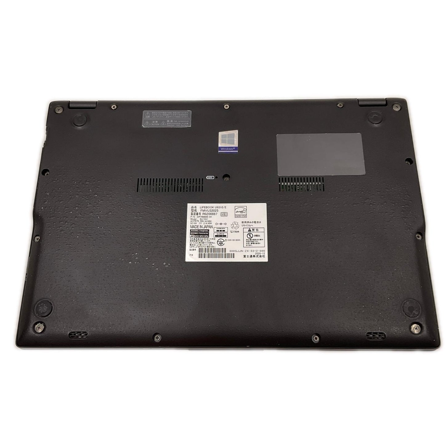 【全額返金保証】【最速発送】富士通 LIFEBOOK U9310/E i5-10310U 1.7GHz 8GB M.2 SSD 512GB 44.4% 動作確認済