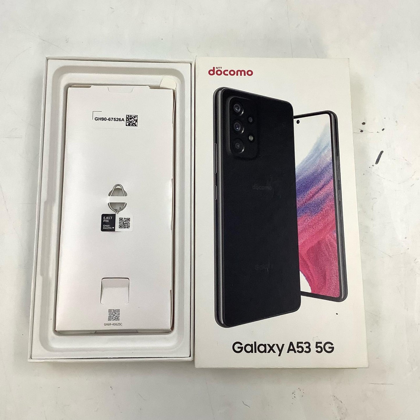 【全額返金保証】【最速発送】SAMSUNG Galaxy SC-53C A53 5G 128GB ブラック docomo 白ロム 美品 動作確認済