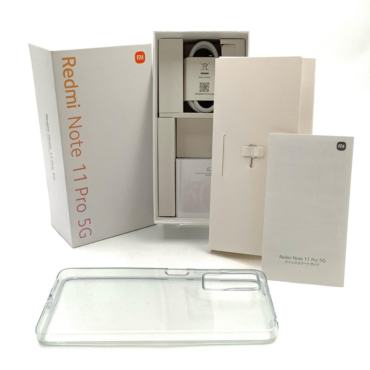 【最速発送】Xiaomi Redmi Note 11Pro 5G 128GB グラファイトグレー SIMフリー 白ロム【難有】