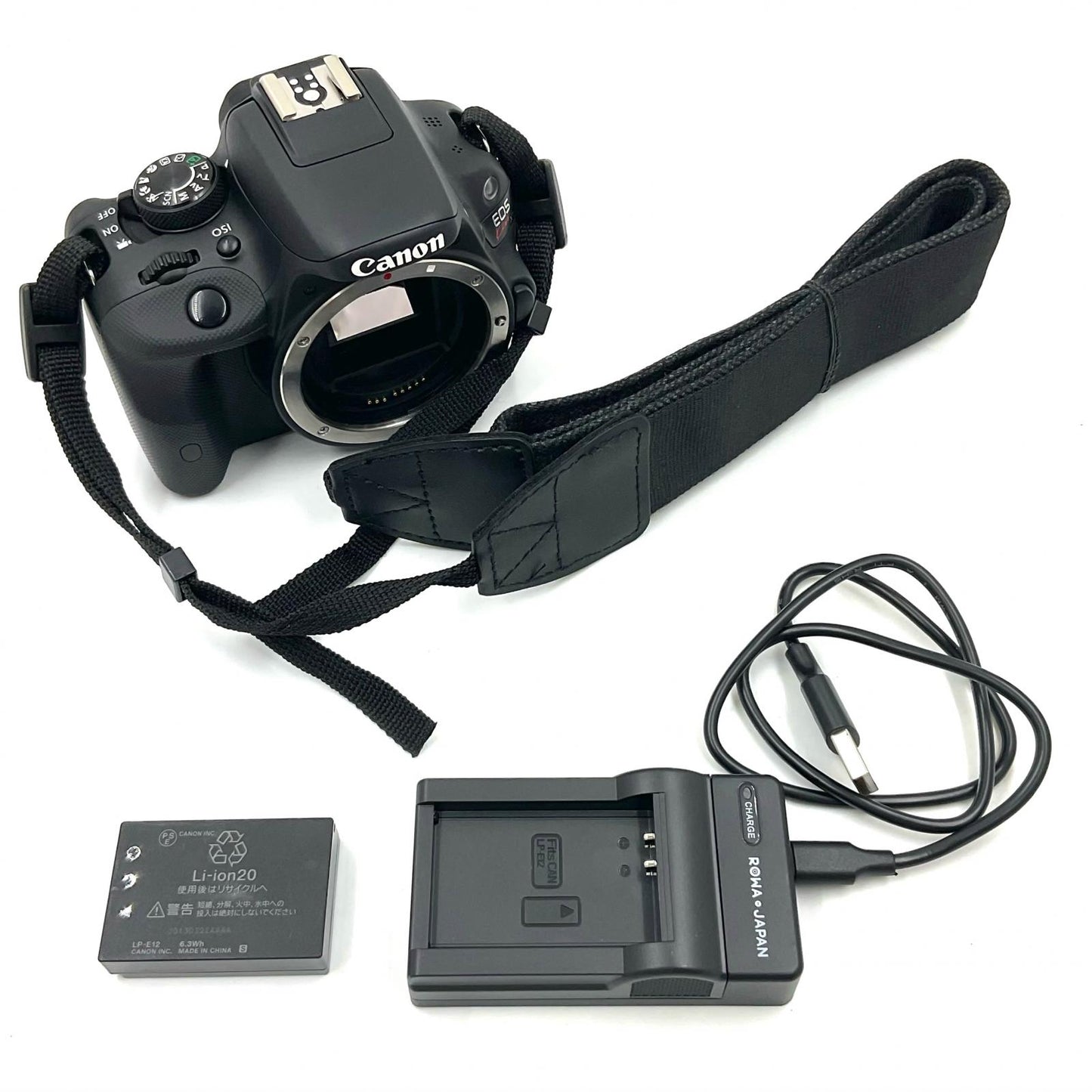 【全額返金保証】【最速発送】Canon デジタル一眼 EOS Kiss X7 ボディ ブラック 美品 動作確認済