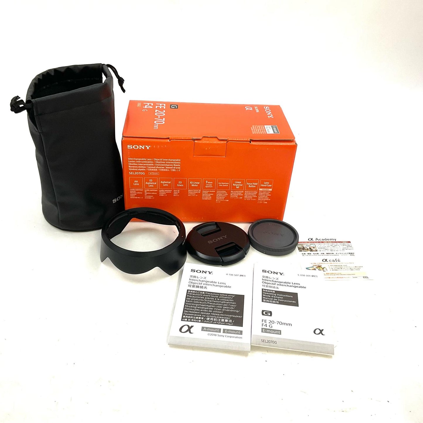 【全額返金保証】【最速発送】Sony FE 20-70mm F4 G SEL2070G 超美品 動作確認済