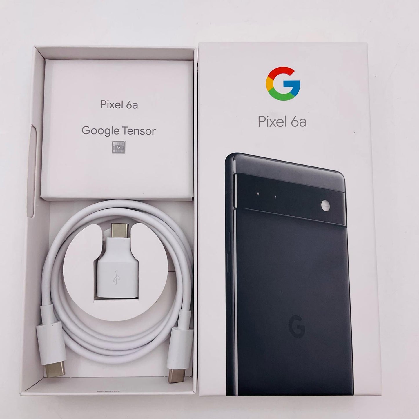 【全額返金保証】【最速発送】Google Pixel 6a 128GB ブラック SIMフリー 白ロム 動作確認済