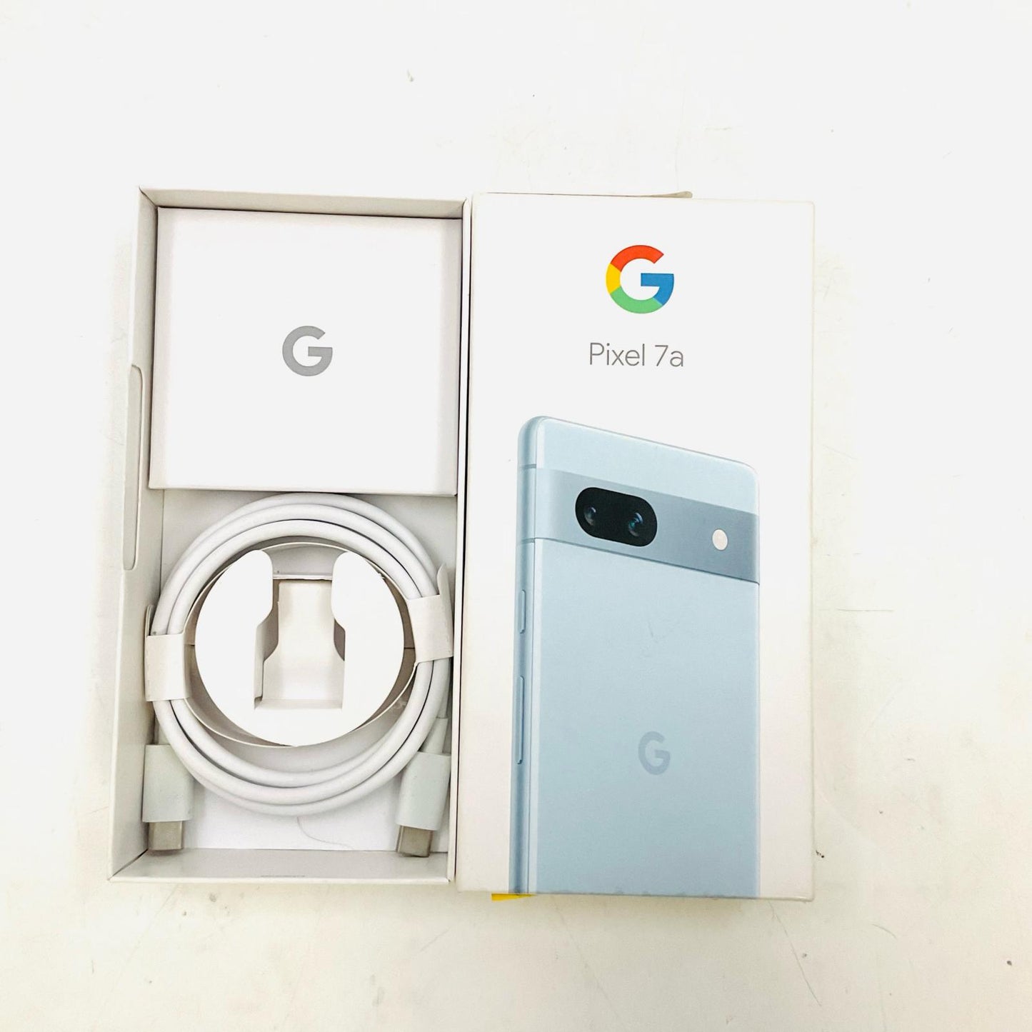 【全額返金保証】【最速発送】Google Pixel 7a 128GB sea au SIMフリー Pixel7a 白ロム 動作確認済