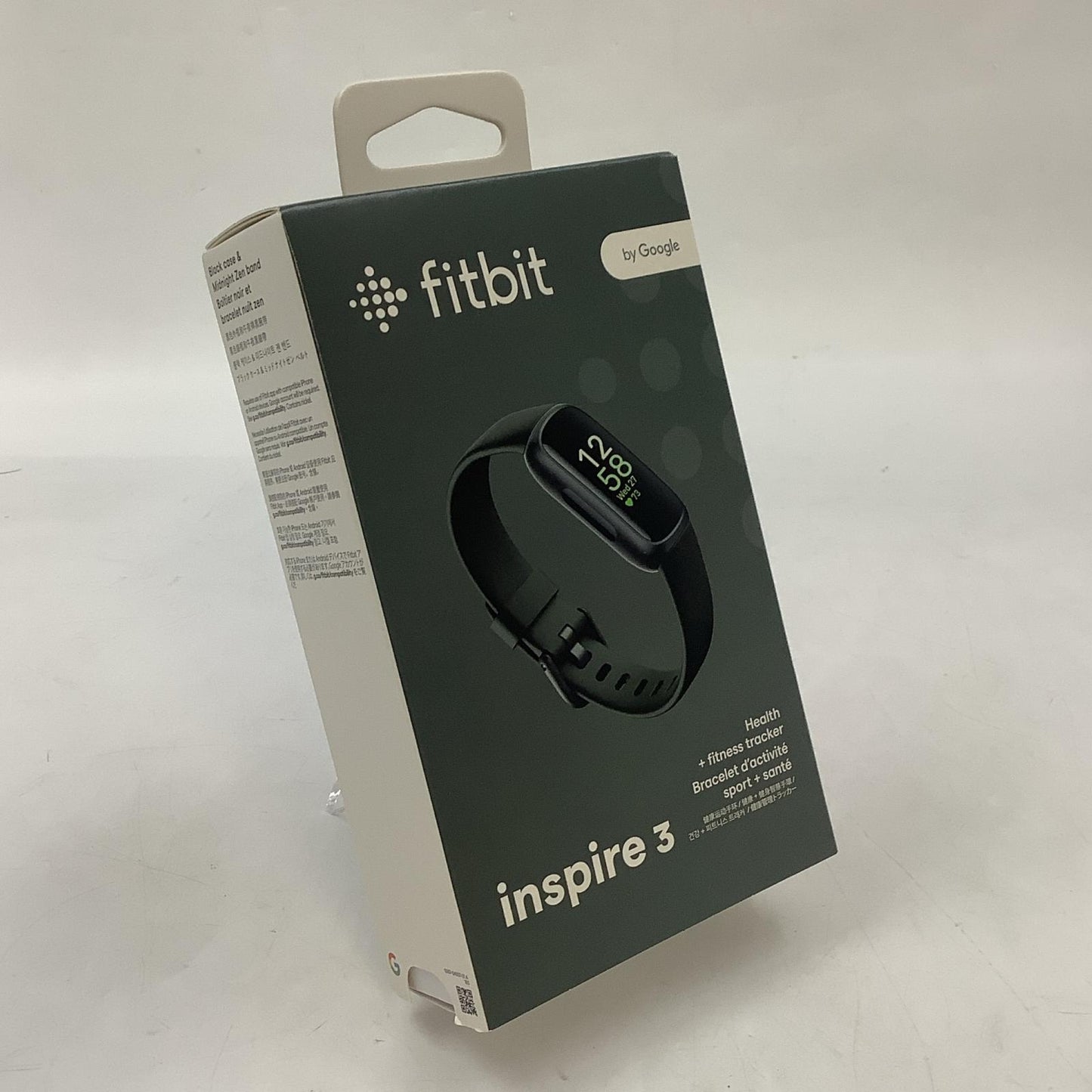 【全額返金保証】【最速発送】Google Fitbit Inspire 3 FB424BKBK 新品未開封 即納OK