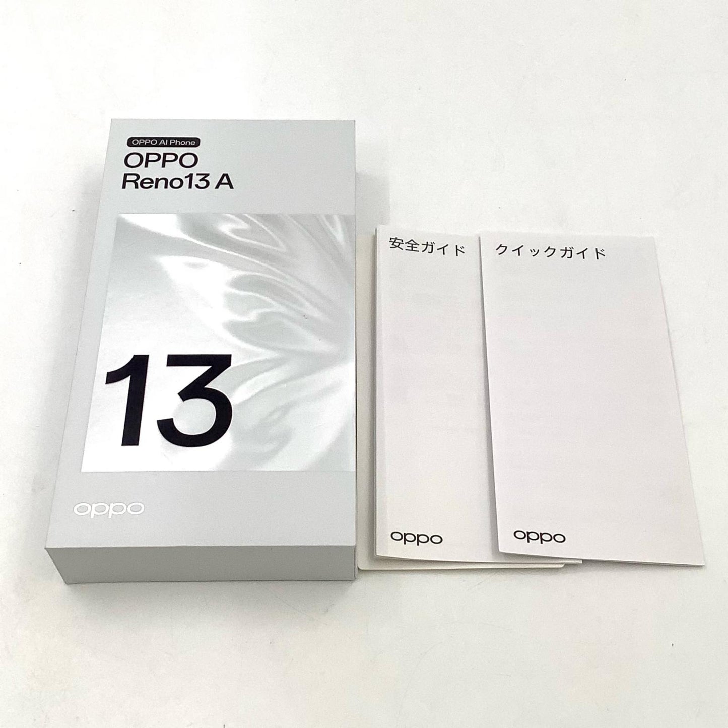 【全額返金保証】【最速発送】OPPO Reno 13A 128GB ルミナスネイビー au OPG05 白ロム 美品 動作確認済