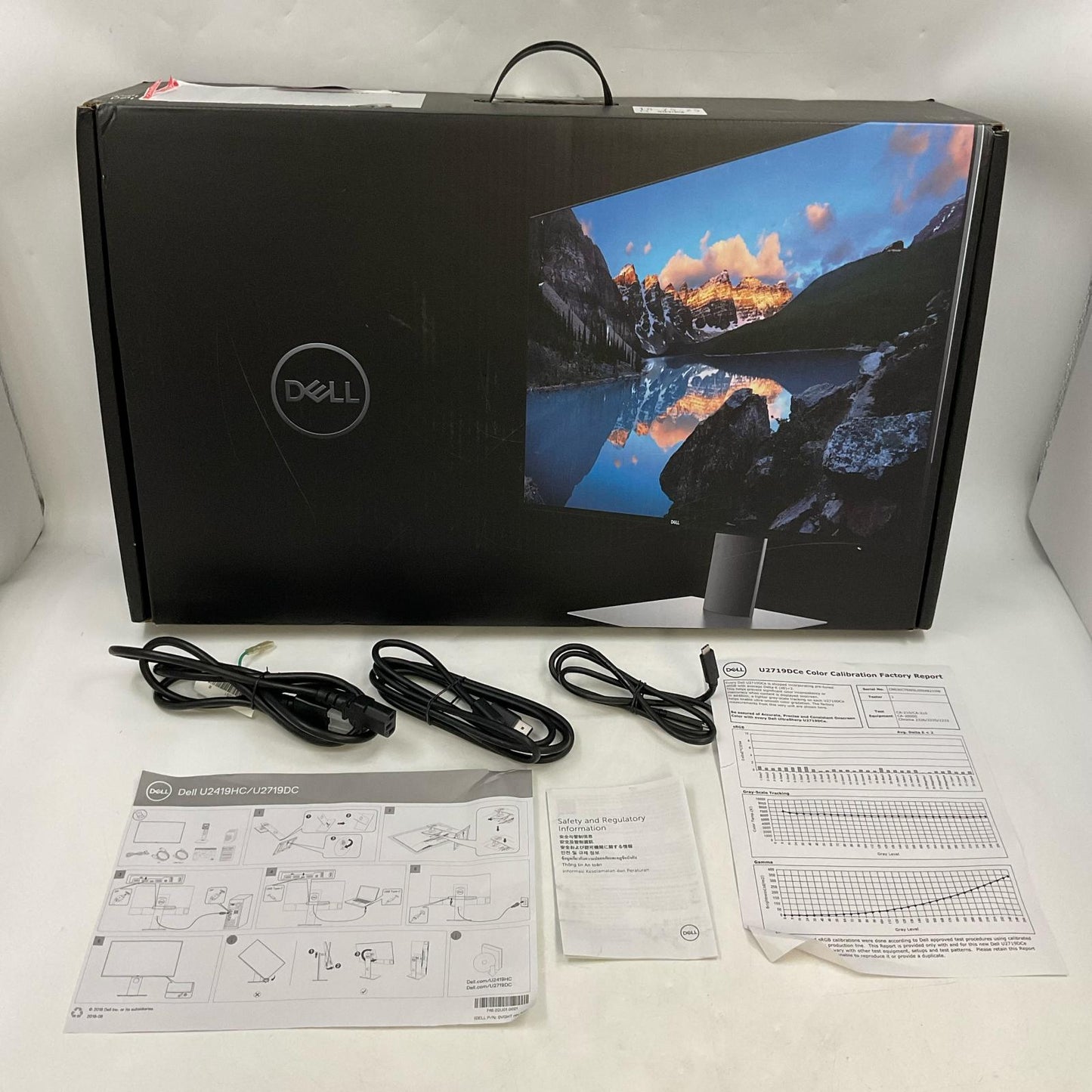 【全額返金保証】【最速発送】DELL U2719DC 27インチ 美品 動作確認済