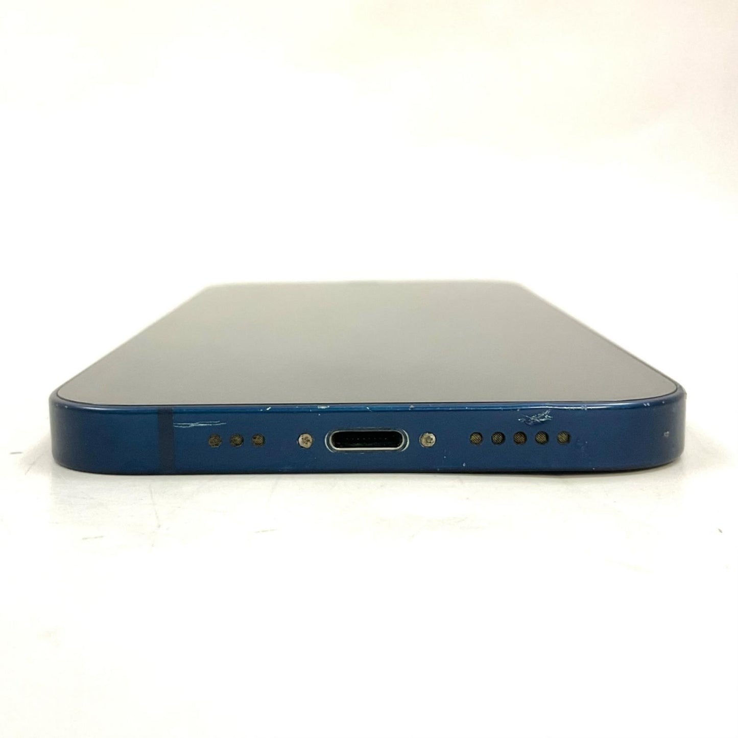 【全額返金保証】【最速発送】Apple iPhone iPhone 12 128GB ブルー Softbank 白ロム 動作確認済 84%