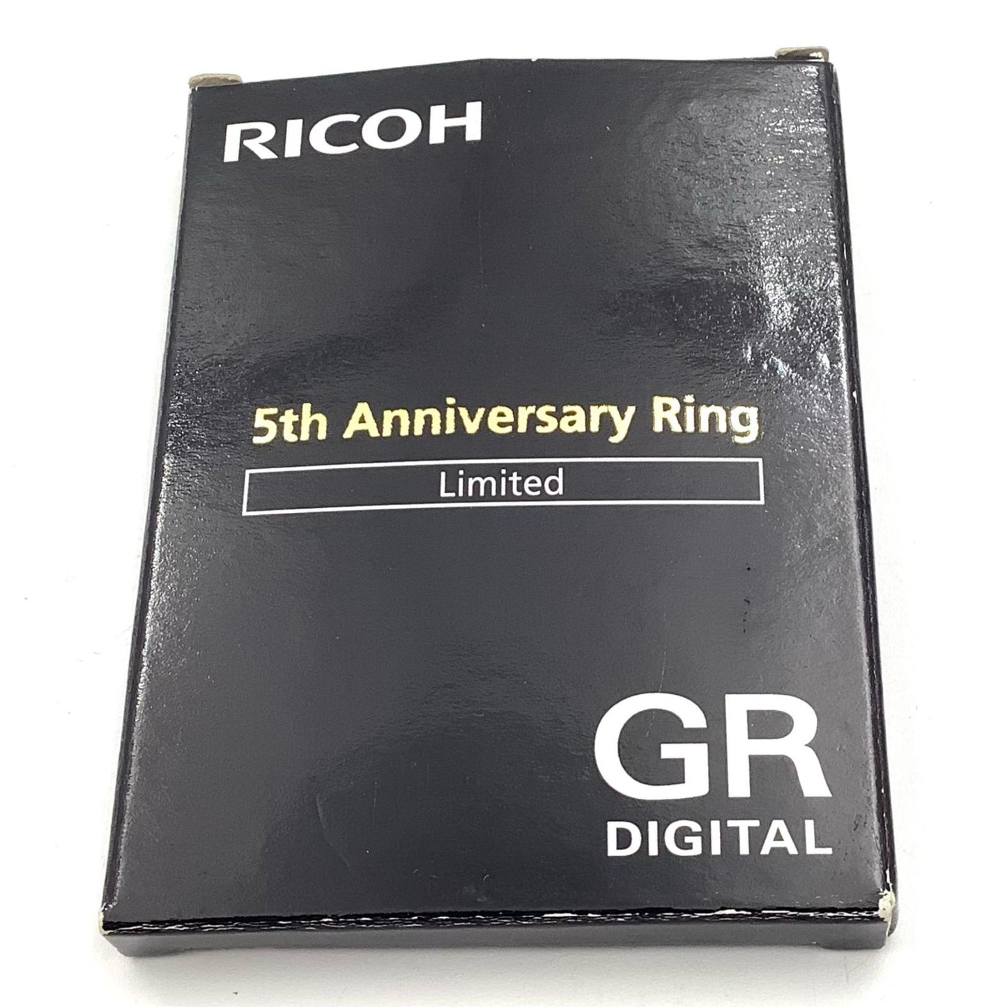 【全額返金保証】【最速発送】RICOH GR DIGITAL 5th Anniversary リングアダプター 美品 動作確認済