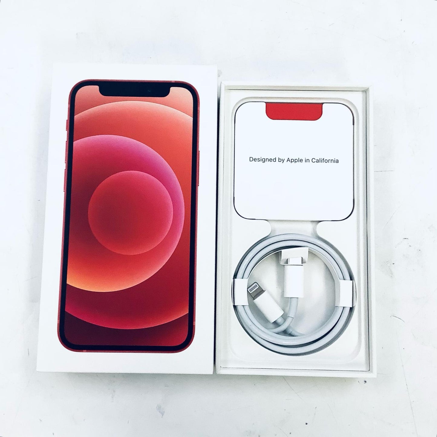 【最速発送】Apple iPhone iPhone 12 mini 64GB (PRODUCT)RED Softbank SIMフリー 白ロム【難有】 85%