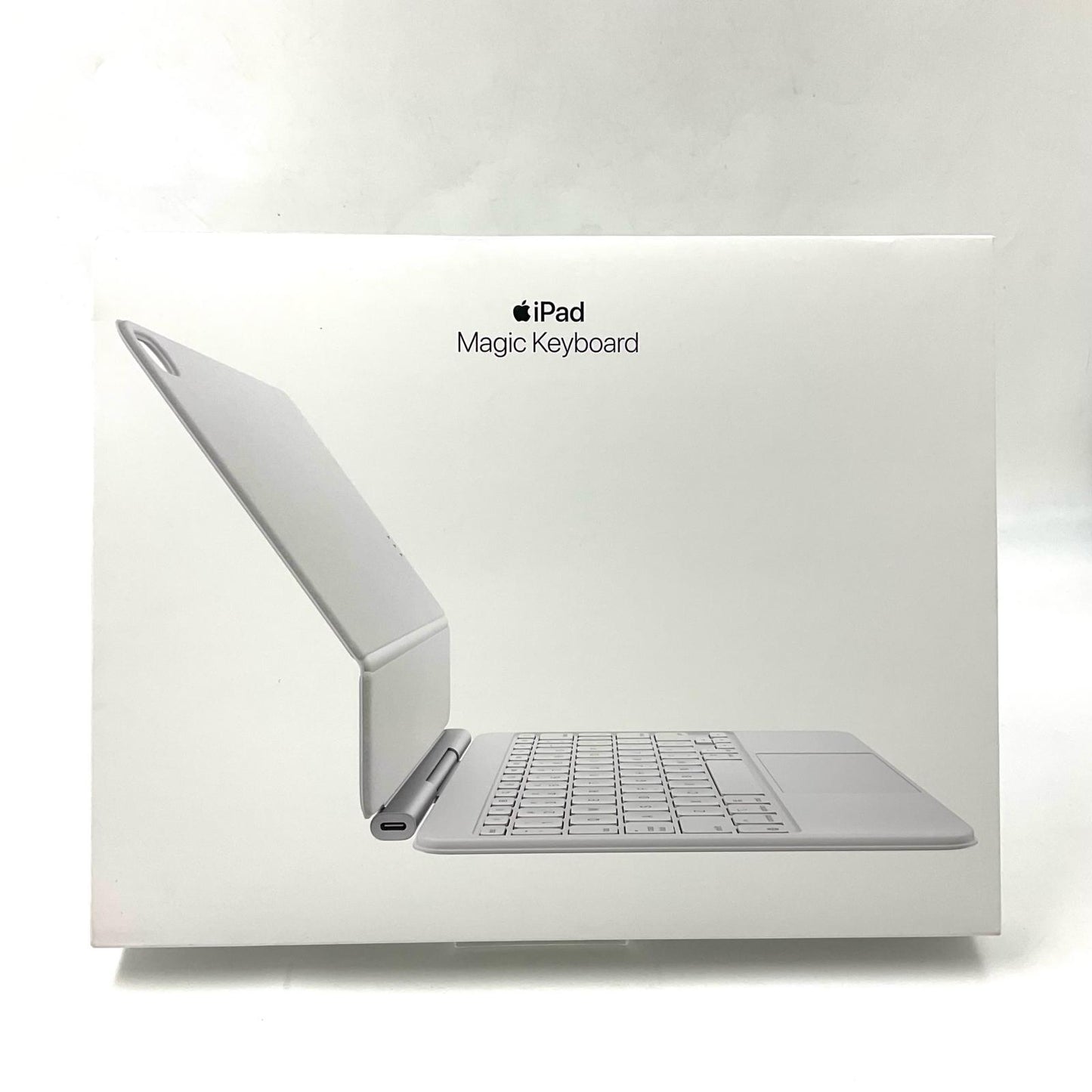 【全額返金保証】【最速発送】Apple Magic Keyboard 11インチiPad Air(M4)用Magic Keyboard - 日本語 - ホワイト MDFV4J/A 美品 動作確認済