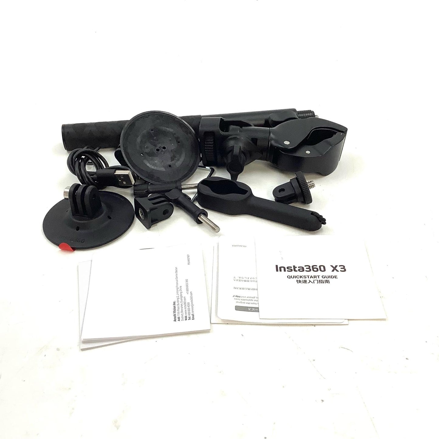 【全額返金保証】【最速発送】Insta360 X3 ブラック 動作確認済