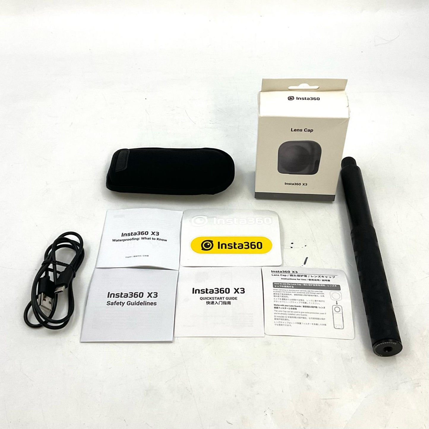 【全額返金保証】【最速発送】Insta360 X3 ブラック 動作確認済