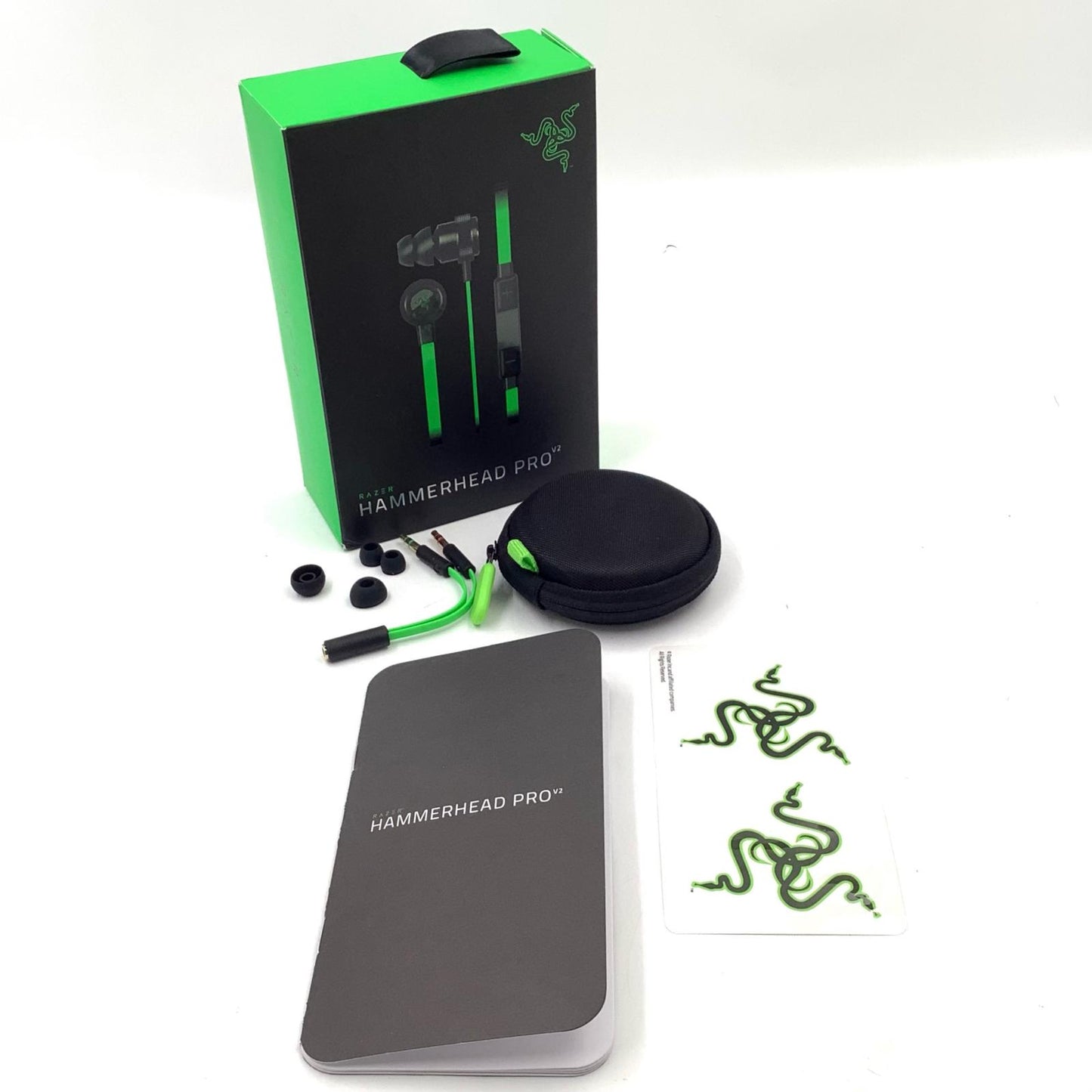 【全額返金保証】【最速発送】Razer Hammerhead Pro V2 RZ04-01730100-R3A1 美品 動作確認済