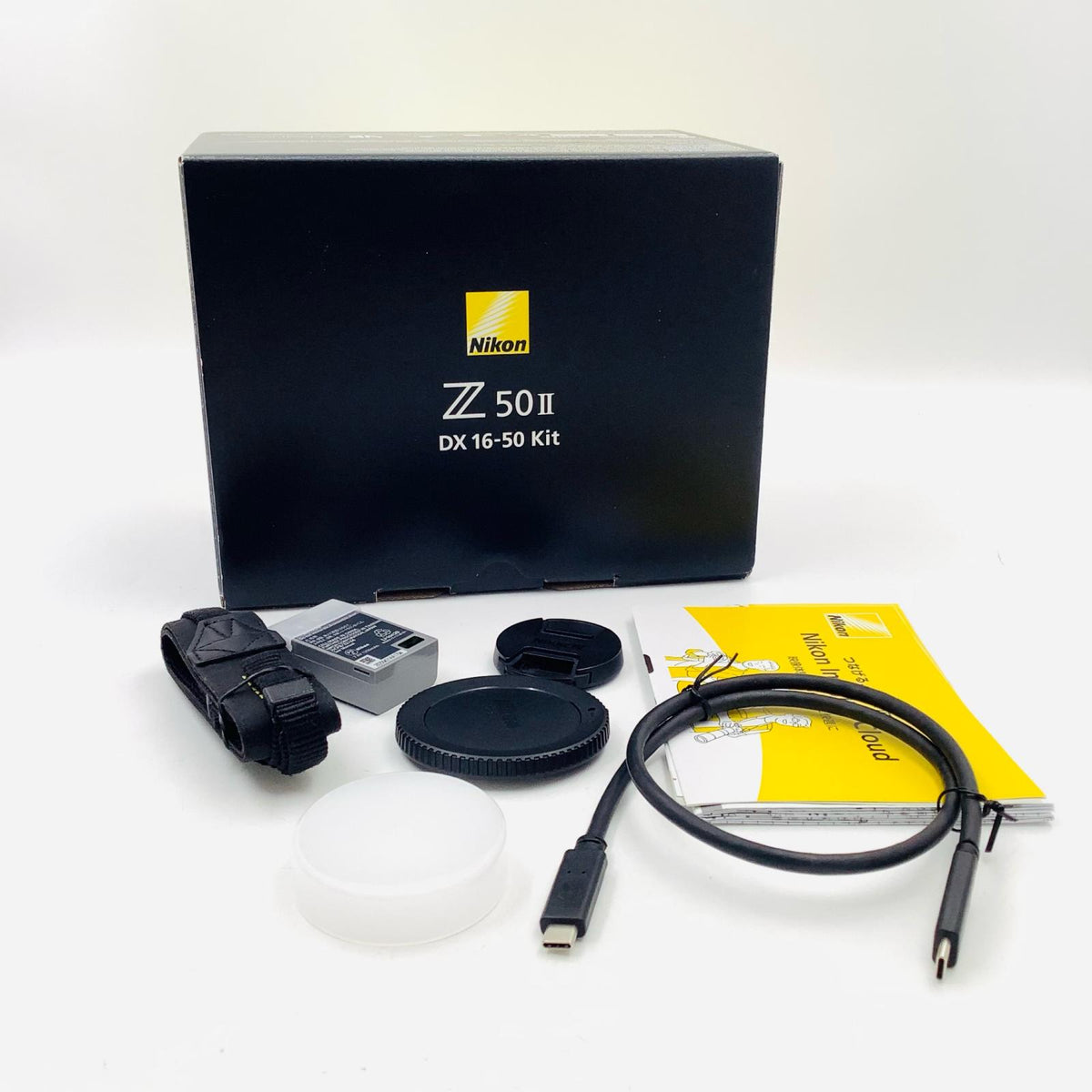 【全額返金保証】【最速発送】Nikon デジタル一眼 Z50II 16-50 VR レンズキット ブラック 美品 動作確認済