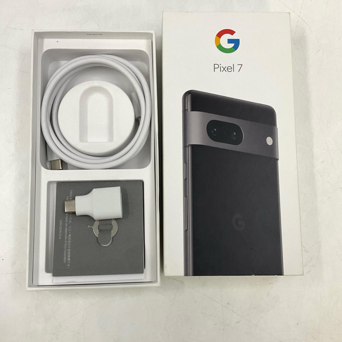 【全額返金保証】【最速発送】Google Pixel 7 128GB オビシディアン au SIMフリー G03Z5 白ロム 動作確認済