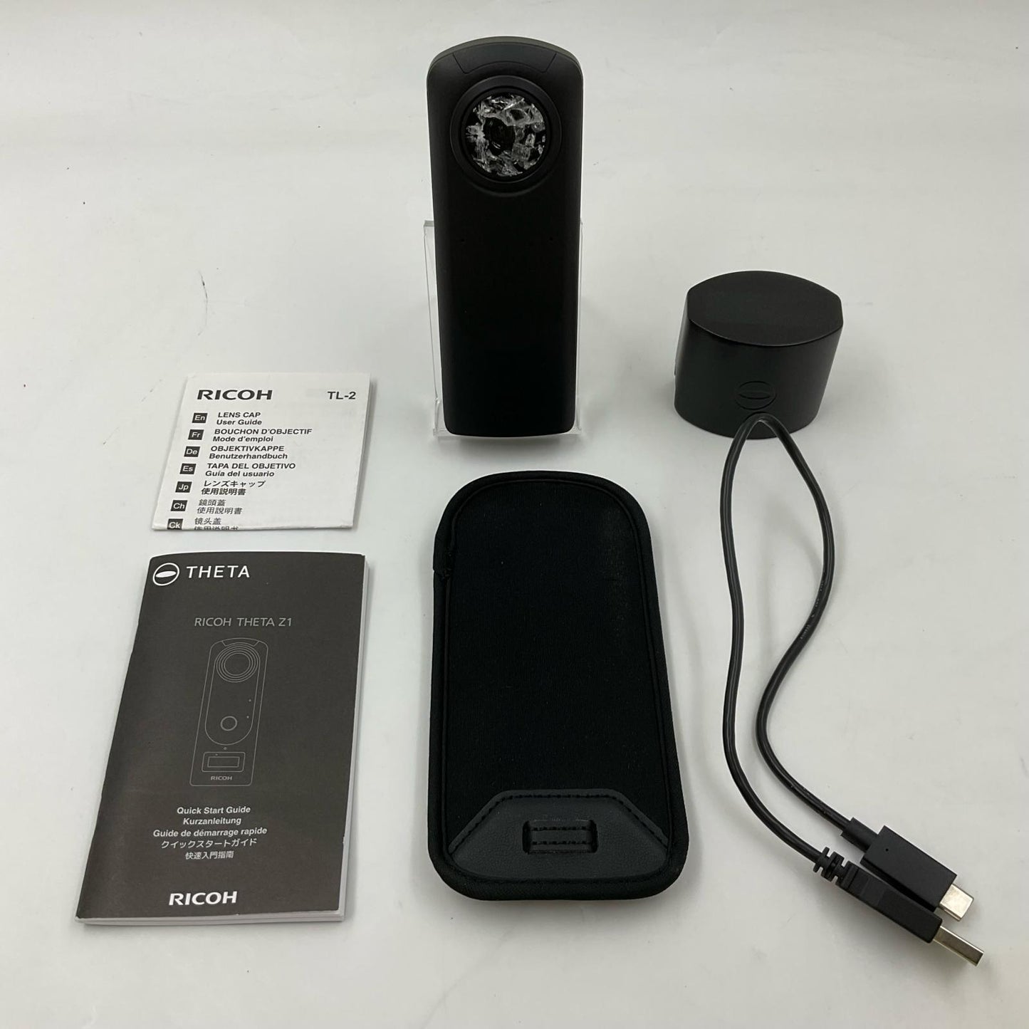 【全額返金保証】【最速発送】RICOH THETA SC2 ホワイト 動作確認済
