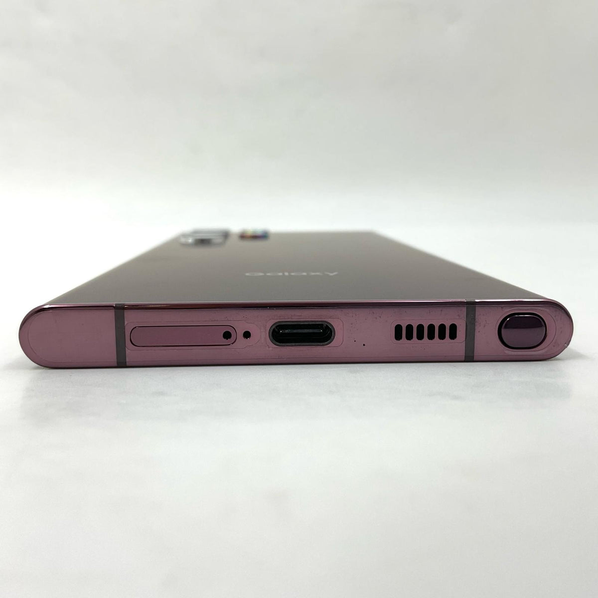 【全額返金保証】【最速発送】SAMSUNG Galaxy S22 Ultra 256GB バーガンディ docomo SC-52C 白ロム 動作確認済