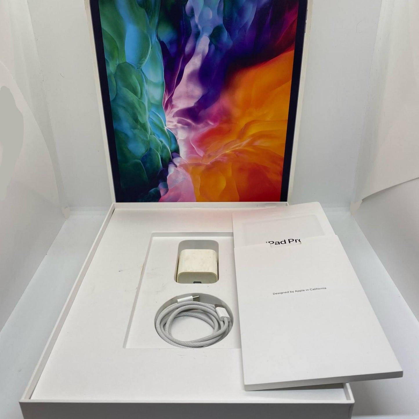 【全額返金保証】【最速発送】Apple iPad Pro 12.9インチ 第4世代 128GB スペースグレイ WiFi+Cellular au SIMフリー 白ロム 超美品 動作確認済