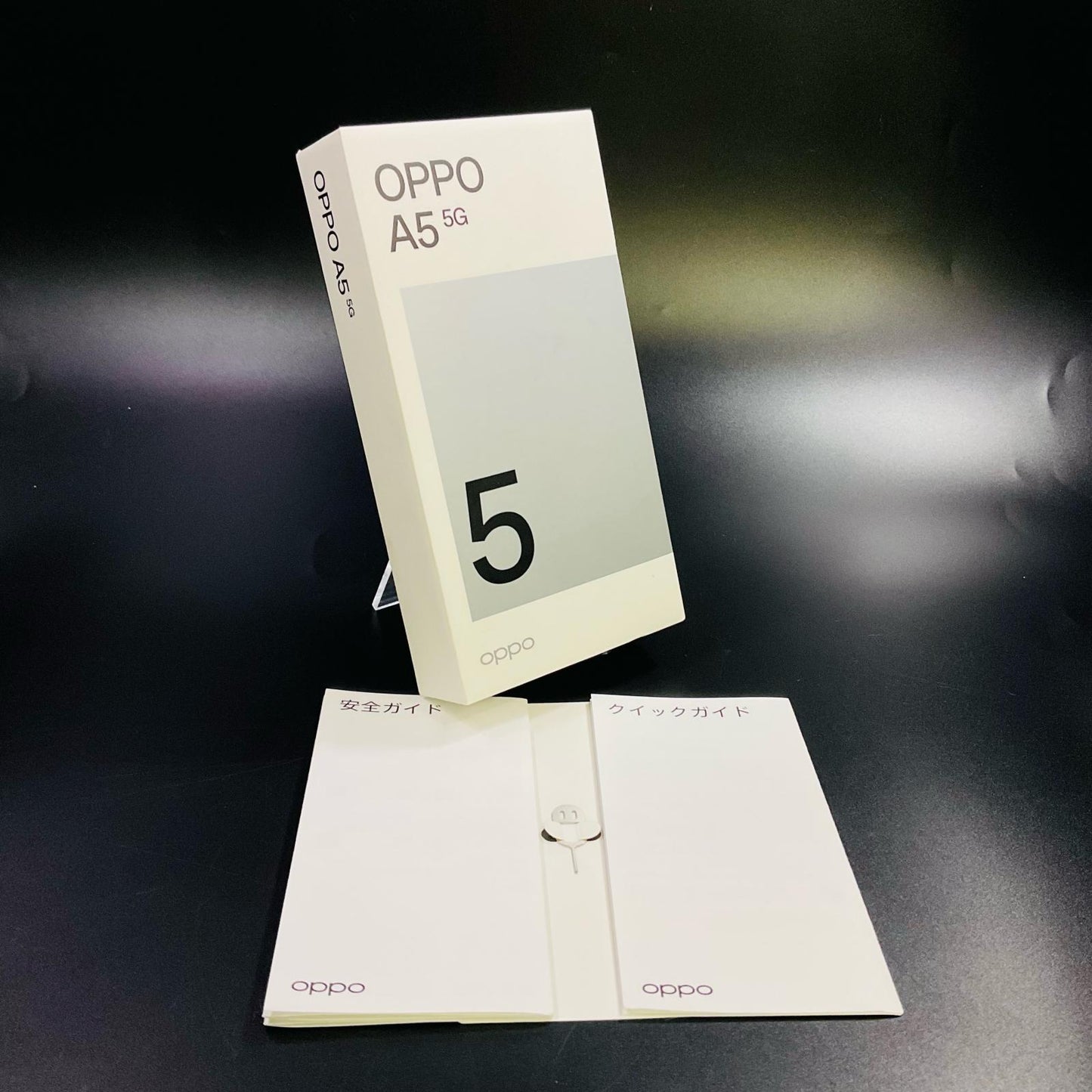 【全額返金保証】【最速発送】OPPO A 5 5G 128GB ホワイト au SIMフリー OPG06 白ロム 美品 動作確認済