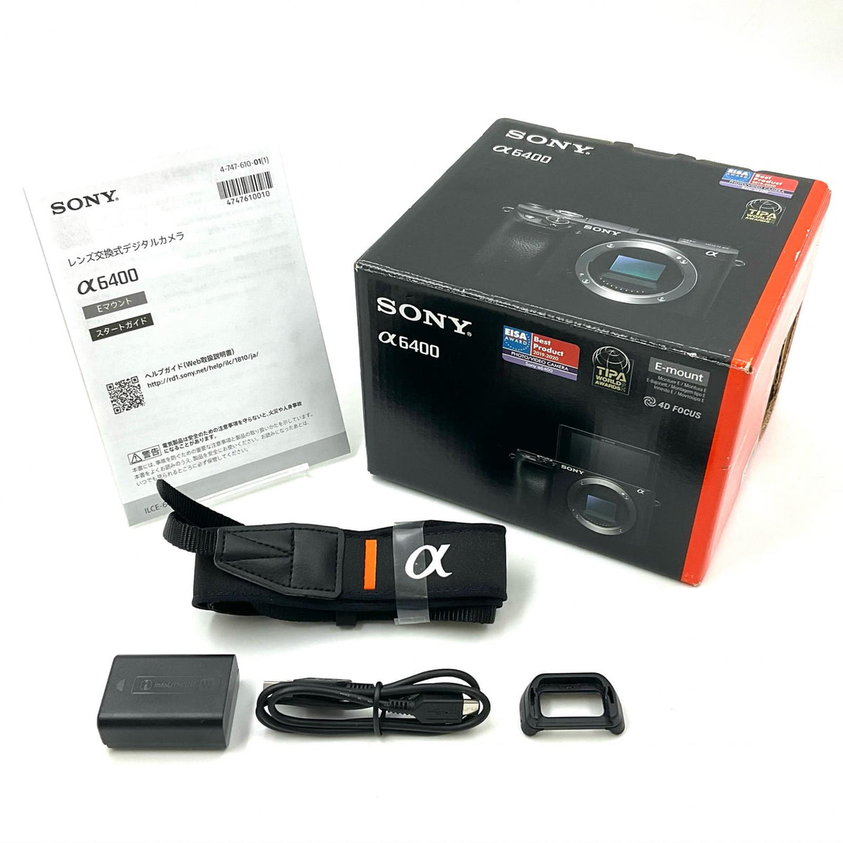 【全額返金保証】【最速発送】Sony デジタル一眼 α6400 ILCE-6400 ボディ シルバー 美品 動作確認済