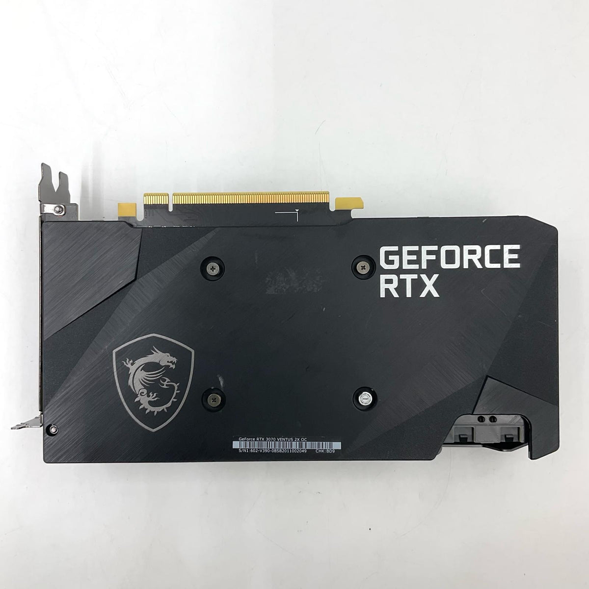 【全額返金保証】【最速発送】MSI グラフィックボード NVIDIA GeForce RTX3070 8GB 美品 動作確認済