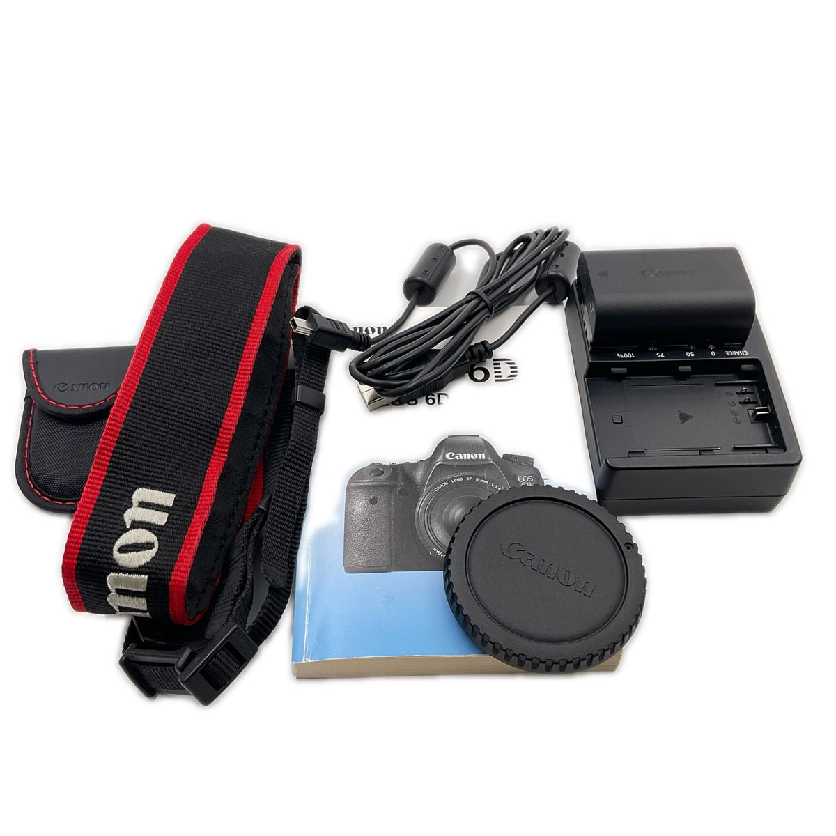 【全額返金保証】【最速発送】Canon デジタル一眼 EOS 6D ボディ ブラック 美品 動作確認済