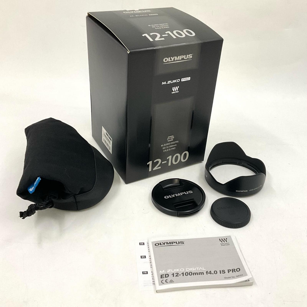【全額返金保証】【最速発送】OLYMPUS M.ZUIKO DIGITAL ED 12-100mm F4 IS PRO 美品 動作確認済