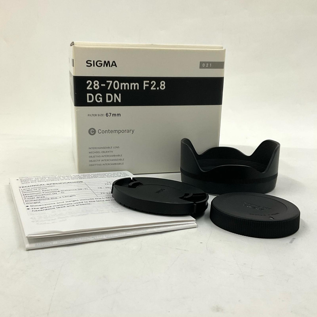 【全額返金保証】【最速発送】SIGMA 28-70mm F2.8 DG DN Eマウント 美品 動作確認済