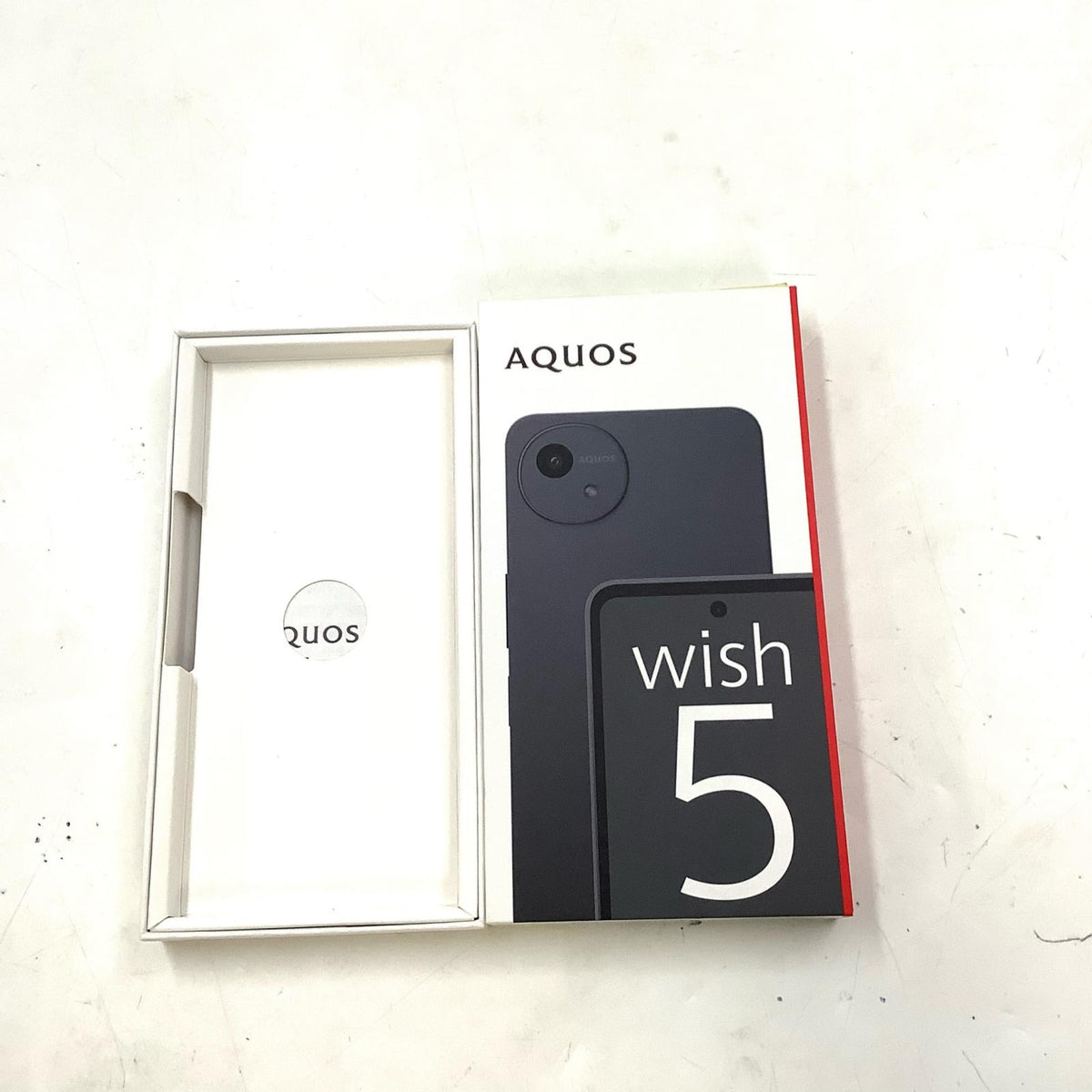 【全額返金保証】【最速発送】SHARP AQUOS wish5 64GB ブラック docomo SIMフリー SH-52F 白ロム 動作確認済