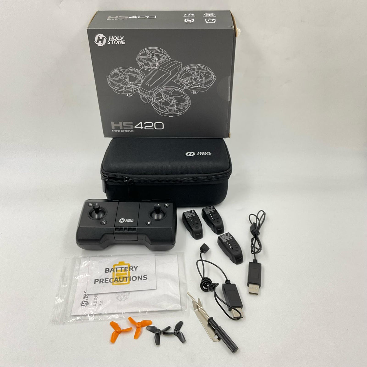 【最速発送】Holy Stone HS420 MINI DRONE オレンジ【難有】