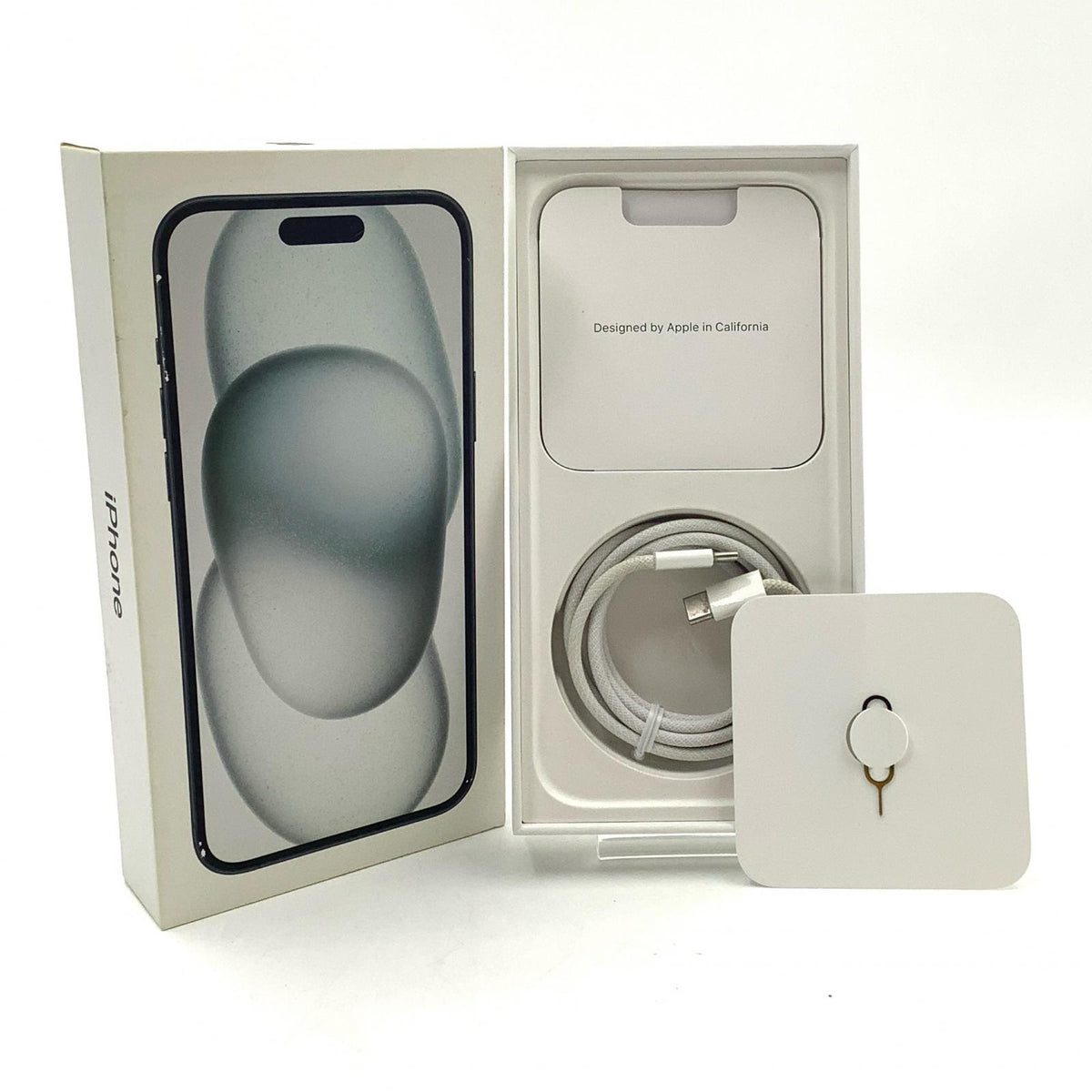 【全額返金保証】【最速発送】Apple iPhone iPhone 15 Plus 128GB ブラック SIMフリー 白ロム 動作確認済 93%