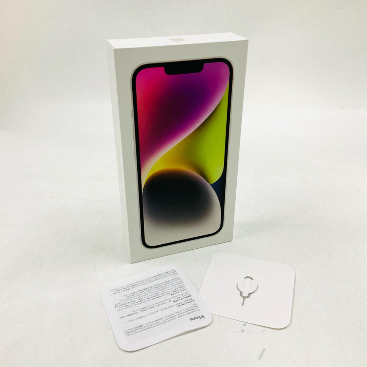 【全額返金保証】【最速発送】Apple iPhone iPhone 14 128GB スターライト docomo SIMフリー 白ロム 美品 動作確認済 86%