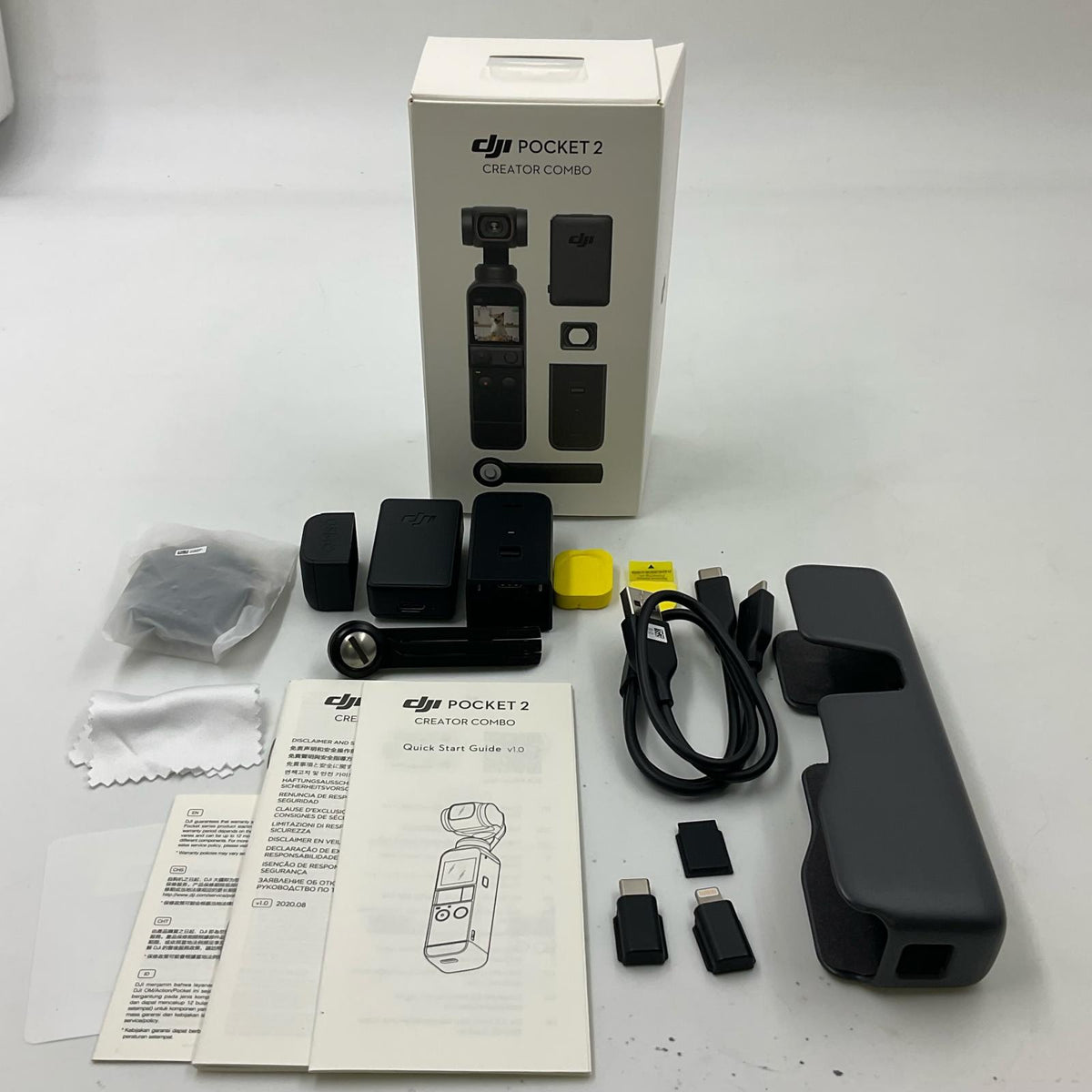 【全額返金保証】【最速発送】DJI Osmo Pocket 2 クリエイターコンボ 美品 動作確認済