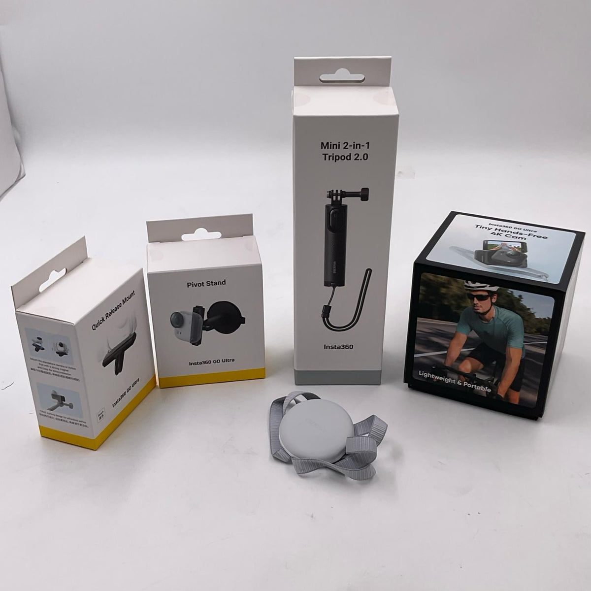 【全額返金保証】【最速発送】Insta360 GO Ultra Creator Bundle(ブラック) 美品 動作確認済