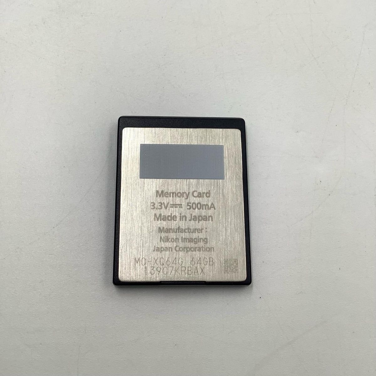 【全額返金保証】【最速発送】Nikon XQDメモリーカード64GB MC-XQ64G 超美品 動作確認済