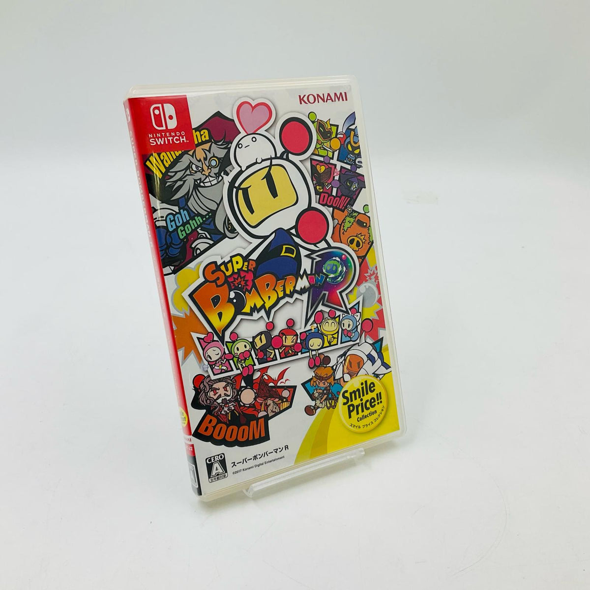 【全額返金保証】【最速発送】KONAMI SUPER BOMBERMAN R 美品 動作確認済