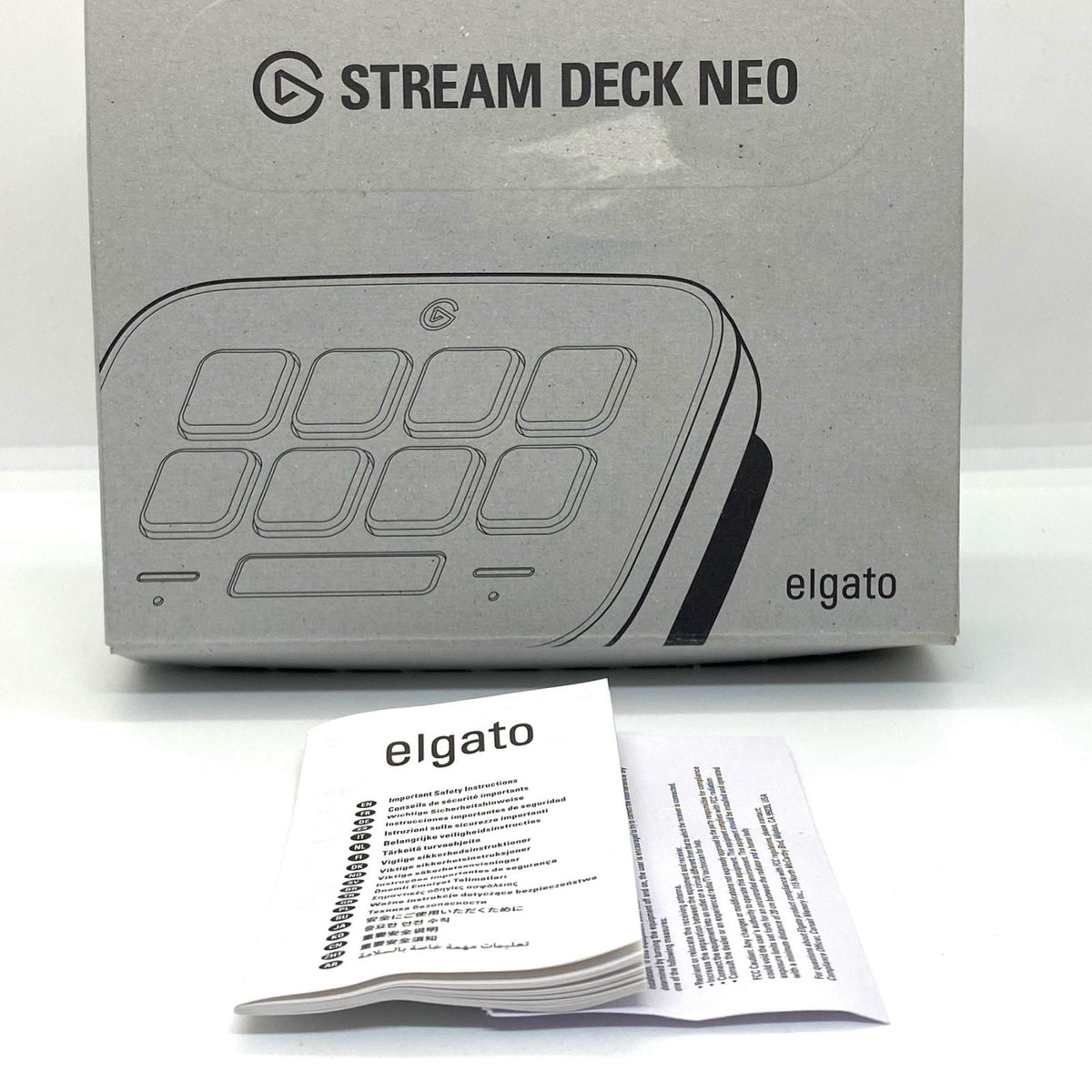 【全額返金保証】【最速発送】elgato STREAM DECK NEO 20GBJ9901 動作確認済