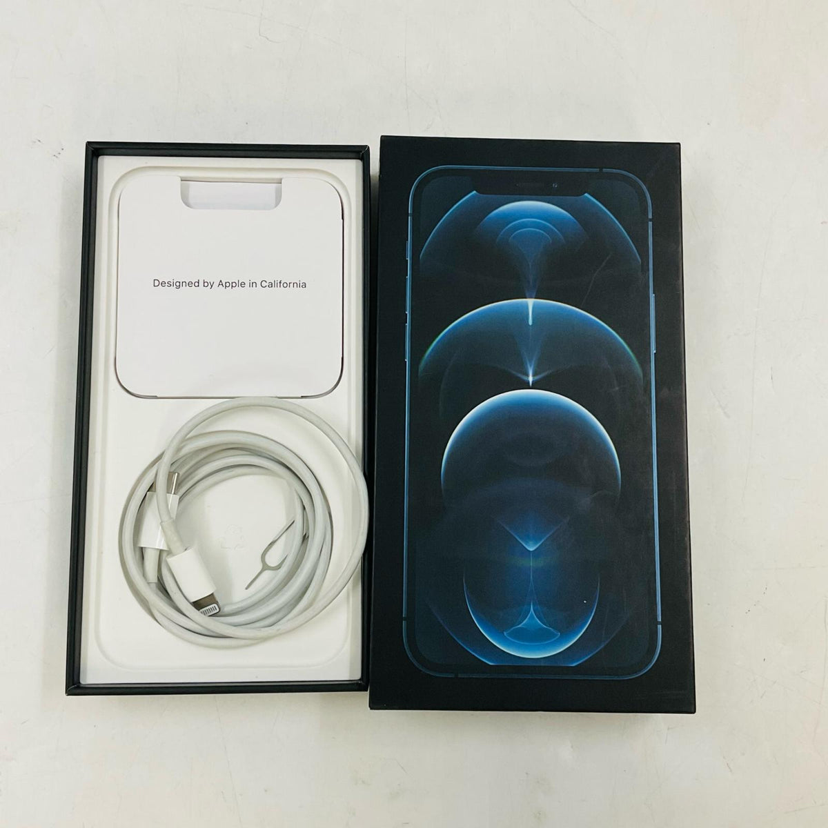 【全額返金保証】【最速発送】Apple iPhone iPhone Pro 12 256GB パシフィックブルー docomo SIMフリー 白ロム 動作確認済 76%