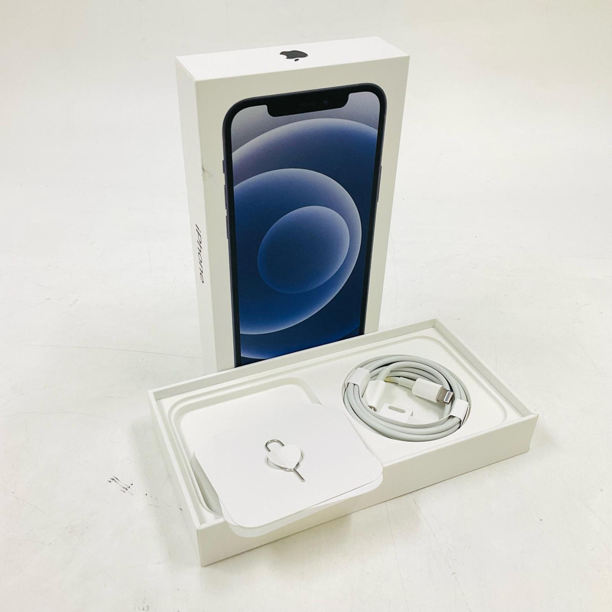 【全額返金保証】【最速発送】Apple iPhone iPhone 12 128GB ブラック Softbank 白ロム 動作確認済 78%