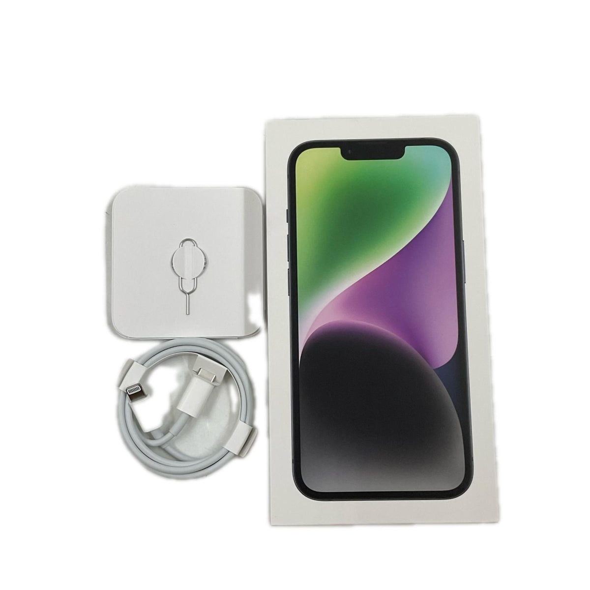 【全額返金保証】【最速発送】Apple iPhone iPhone 14 128GB ミッドナイト Softbank SIMフリー 白ロム 美品 動作確認済 87%