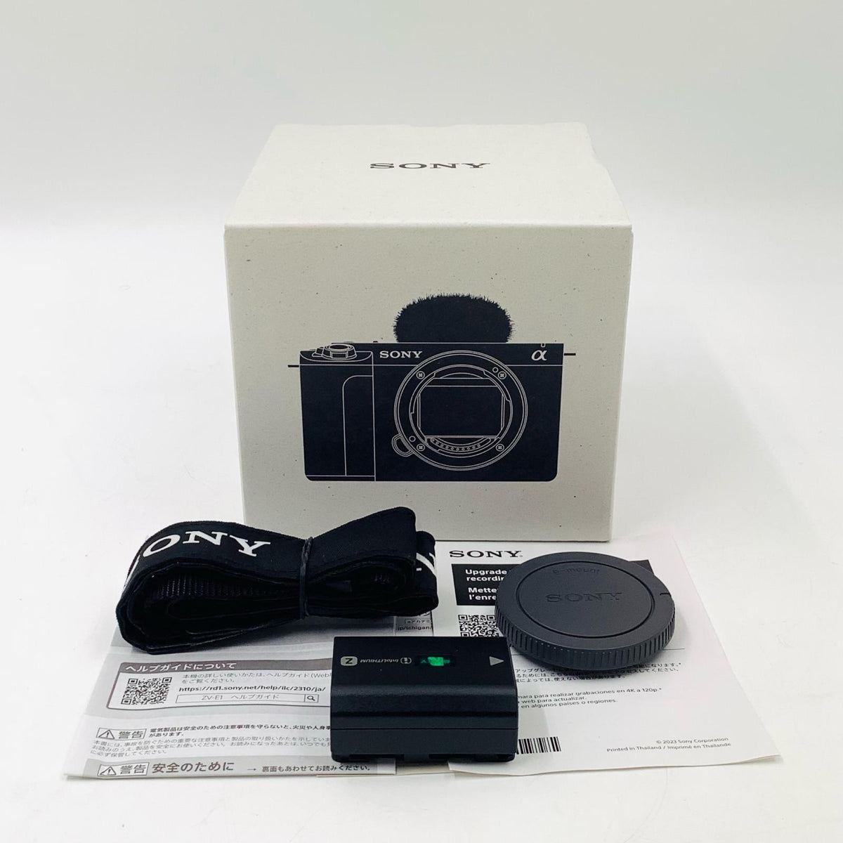 【全額返金保証】【最速発送】Sony デジタル一眼 VLOGCAM ZV-E1 ボディ ブラック 美品 動作確認済