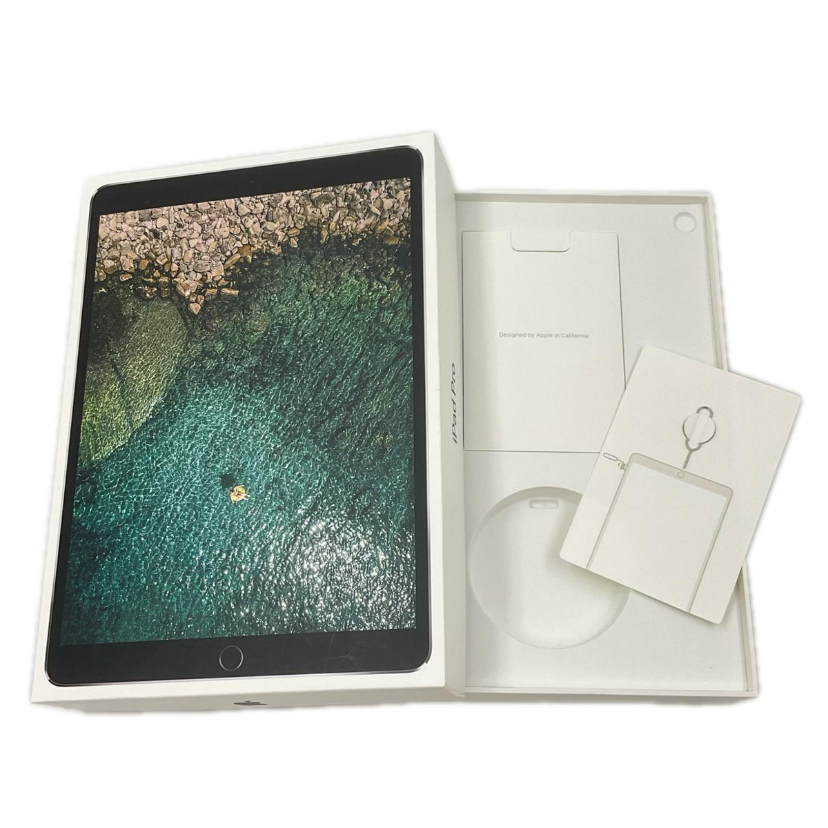 【全額返金保証】【最速発送】Apple iPad Pro 10.5インチ 512GB スペースグレイ WiFi+Cellular 白ロム 動作確認済