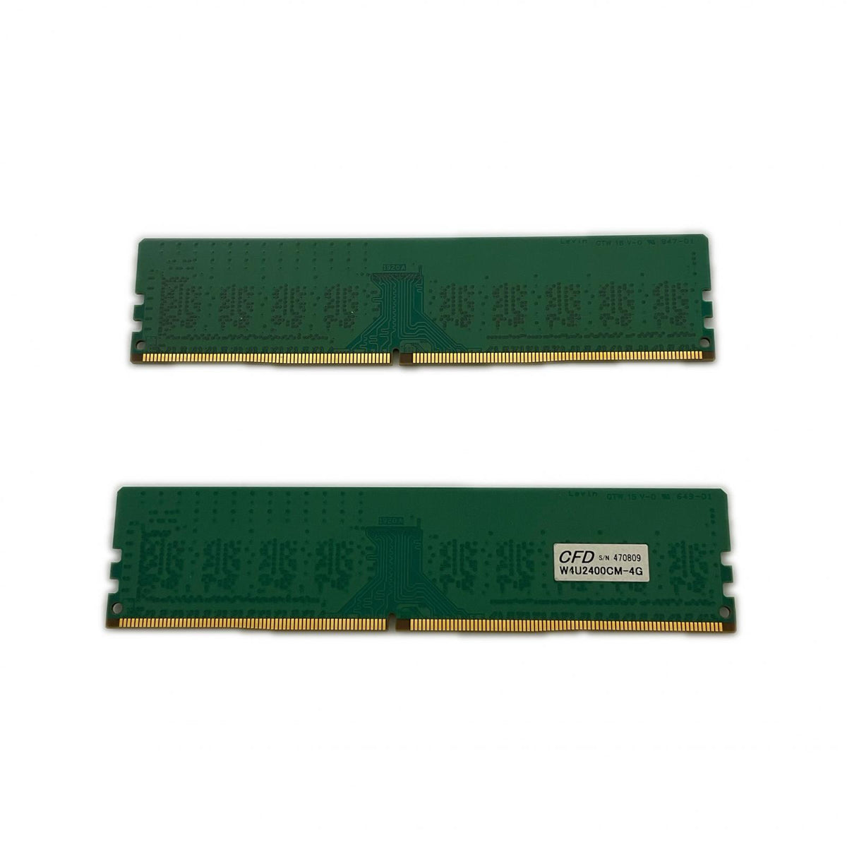 【全額返金保証】【最速発送】Crucial メモリ 4GB DDR4-2400 x2枚 W4U2400CM-4G 美品 動作確認済