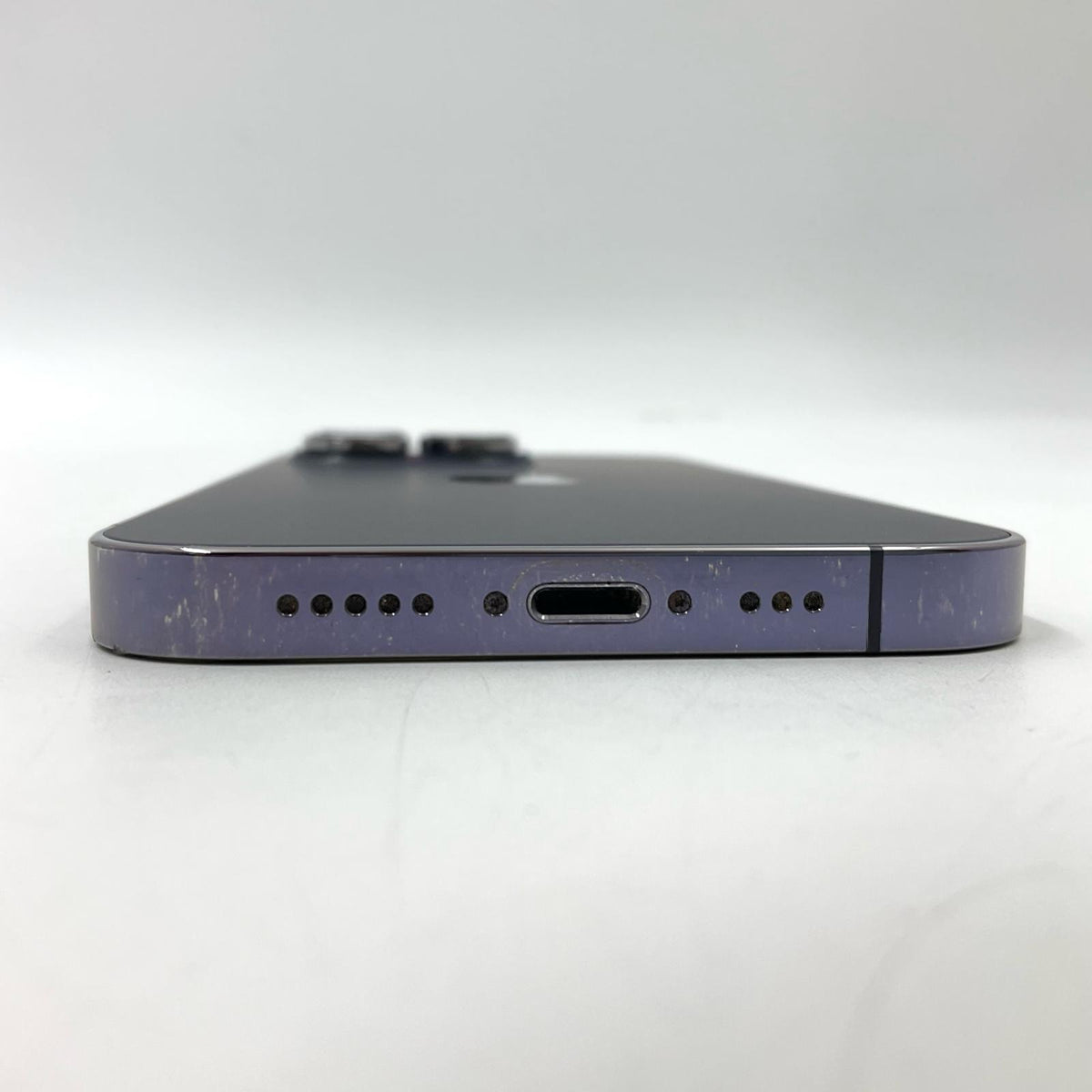 【全額返金保証】【最速発送】Apple iPhone iPhone Pro 14 128GB パープル SIMフリー 白ロム 動作確認済 87%