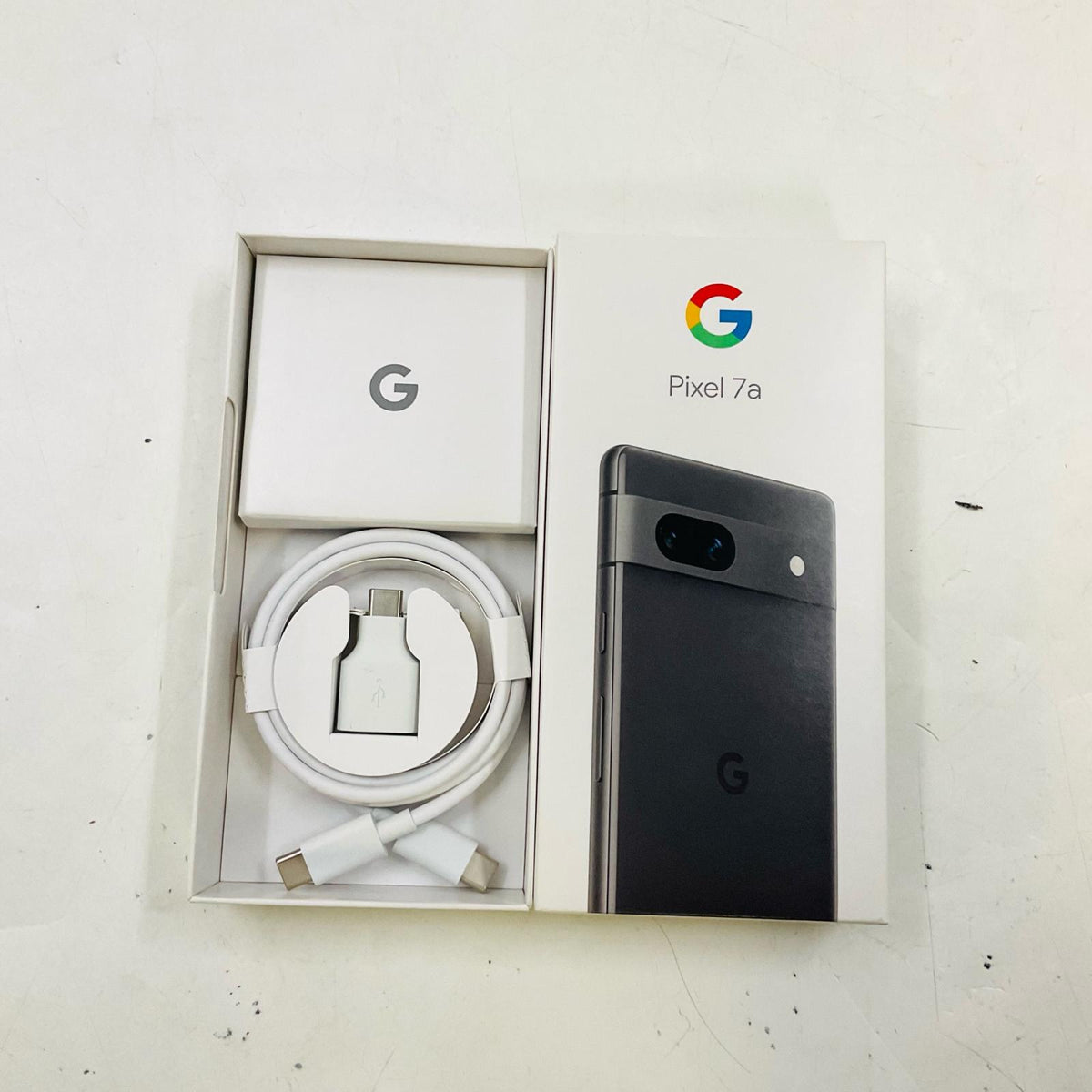 【全額返金保証】【最速発送】Google Pixel 7a 128GB チャコール SIMフリー G82U8 白ロム 動作確認済